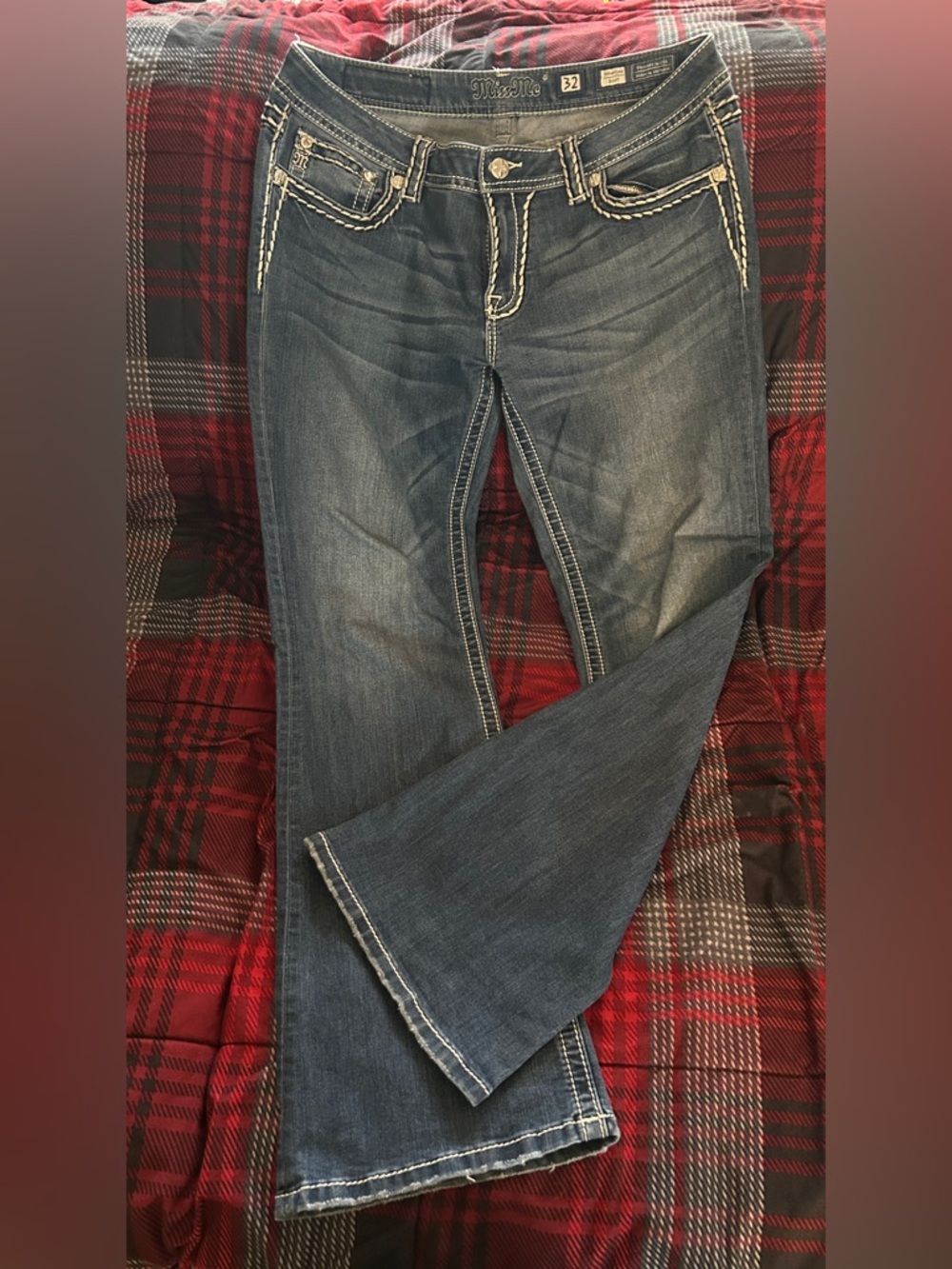 MissMe Signature Boot Women’s  Denim Jeans